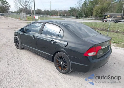 2011 Honda Civic Lx из США, поврежденный, VIN 19XFA1F59BE004512